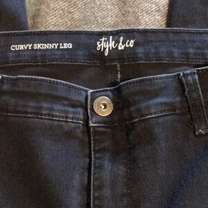 Style & Co Curvy Skinny Leg Jeans